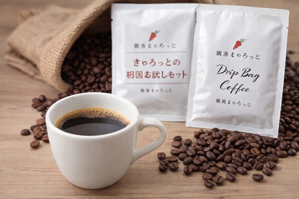 珈琲きゃろっとお試しコーヒーセットの内容が分かるイメージ画像